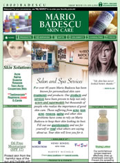 Mario Badescu website